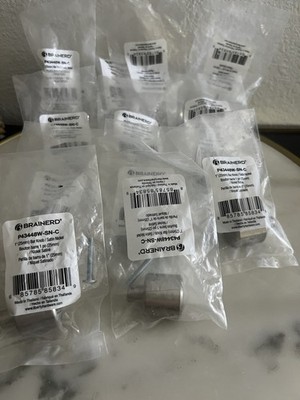 Brainerd Bar Knob Satin Nickel Circle Round 1  P43448W-SN-c New 12 PCs