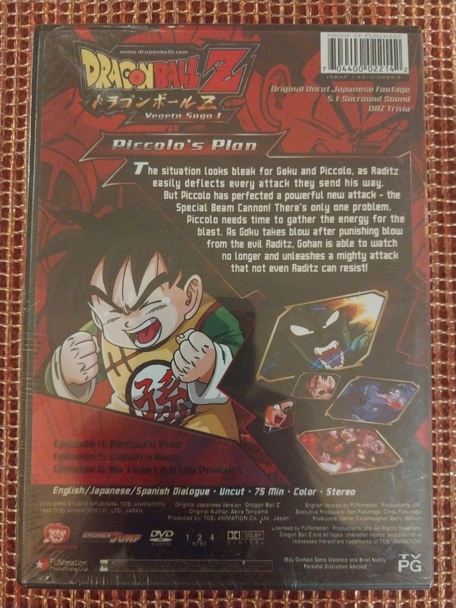 Dragon Ball Z - Vegeta Saga I: Piccolos Plan (DVD, 2005, Ultimate