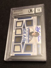 Beckett 10 Gem Mint Auto Ron Hextall 2020 ITG In The Game Used Gear 12/30 Signed