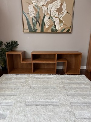 Vintage Danish Teak Modular Credenza – Sliding “Puzzle” Console