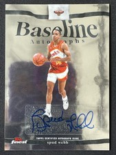 Spud Webb 2025-26 Topps Finest Baseline Auto #BA-SW -14n