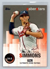 2014 Topps #SST-21 Andrelton Simmons Saber Stars