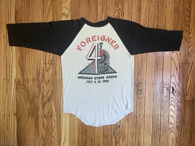 VTG FOREIGNER 1981 FOREIGNER 4 TOUR Size Small Concert T-Shirt