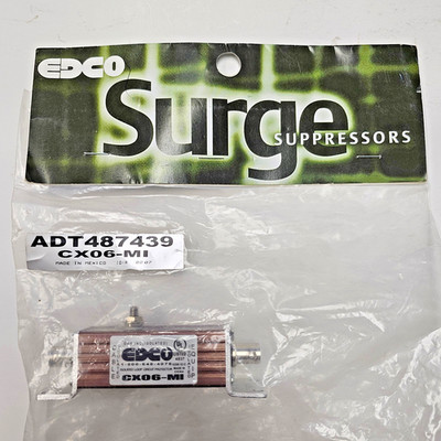 EDCO Surge Suppressors ADT487439 CX06-MI Isolated Loop Circuit Protector NEW