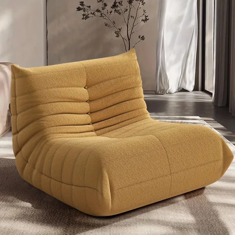 Caterpillar Lazy Sofa Floor Sofa Nap Couch 1 to 3 Seats Tatami Bed Beanbag Chair - Image 2 of 4