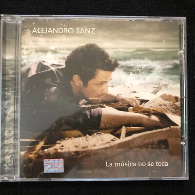 ALEJANDRO SANZ -LA MUSICA NO SE TOCA- 2012 MEXICAN CD LATIN PO