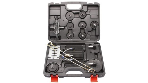 Bremsen Entlüftungsgerät mit Adaptersatz 11-tlg. Druckluft Bremsentlüftung - Bild 2 von 5