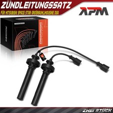 2x Z&uuml;ndleitungssatz Z&uuml;ndkabel f&uuml;r Mitsubishi Space Star Gro&szlig;raumlimousine DGA