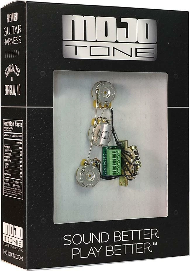 Mojotone solderless les paul outlet wiring harness