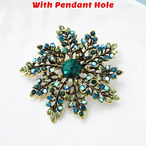 Broches fleur vintage tendance luxe épingles beaux bijoux cadeaux pour femmes hommes - Photo 197/244