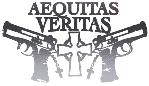 Aequitas Veritas sticker VINYL DECAL Boondock Saints - Picture 8 of 11