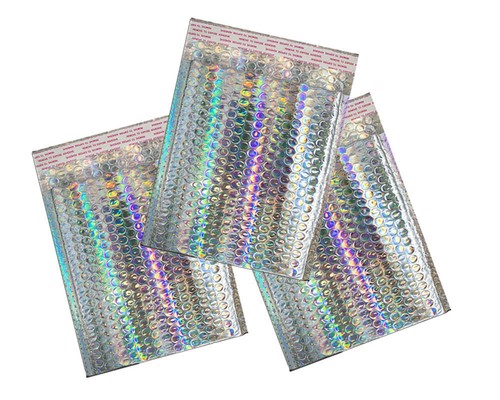 8.5x12 Holographic, Pink, Teal METALLIC BUBBLE MAILERS, Poly Padded Envelopes! - Picture 63 of 79