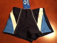NWT Gwinner Tolek II 104 Boy's Briefs Swimsuit Dark Blue Size 24M 2T Poland