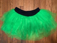 Claire  s Girl Green Tutu Size S/M