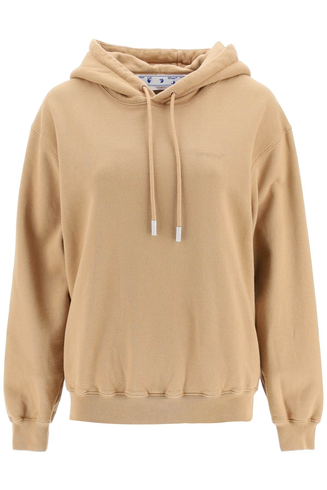 NEW Off-white diagonal hoodie OWBB032F22JER001 BROWN BROWN AUTHENTIC NWT |  eBay