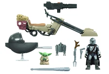 Grogu Mandalorian Mission Fleet Expedition Class Speeder Bike Star Wars NEW