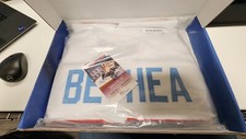 2022 Leaf Football Autographed Jersey Box ELVIN BETHEA Houston Oilers JSA HOF