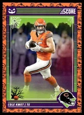 2024 Score-A-Treat Pumpkin Orange #47 Cole Kmet - Chicago Bears