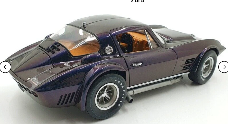Exoto Corvette Chevrolet 55Chevy57 12Standox24Race Car1:18 Grand Sport 1963 1967 - Image 4 of 4