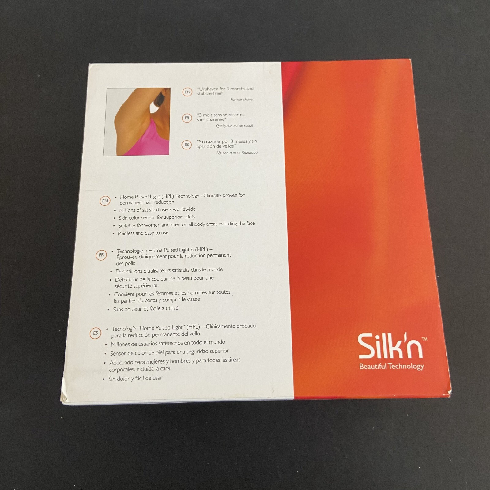 Silk'n Jewel Permanent Laser Hair Removal Device Model H3210