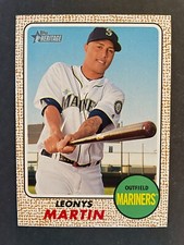 2017 Topps Heritage: Leonys Martin, MARINERS #82