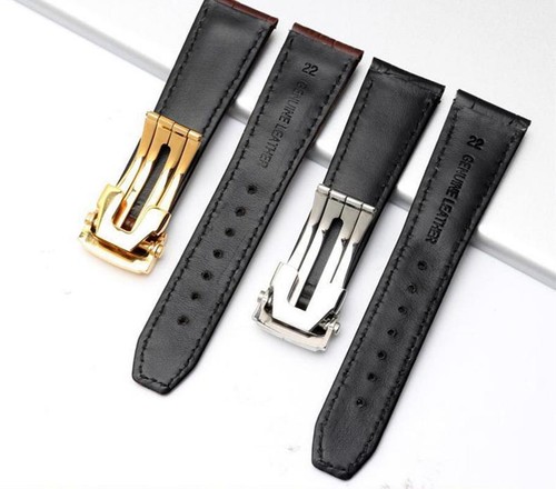 20mm 22mm Cowskin Genuine Leather Watch Strap Band For Maurice Lacroix Eliros - Bild 18 von 32
