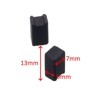 SPAZZOLE CARBONCINI MOTORE per Black & Decker Sr 700, Sr 352 E, Sr 362