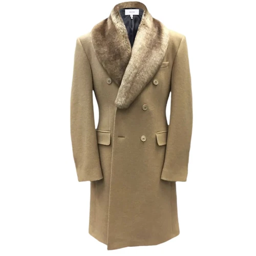 Winter Herren Mantel Mantel Taschen Herbstjacke Männer Wolle Kaschmir Mäntel - Bild 18 von 22