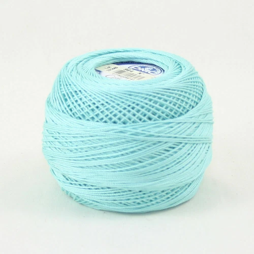 DMC Cebelia Combed Cotton Crochet Thread Size 10, 50g Ball, Colour 964 Light Sea