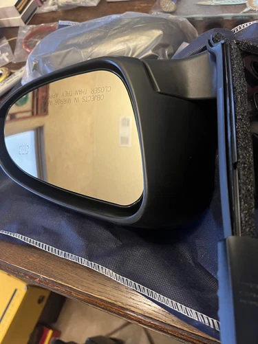 Toyota Corolla 2014-2019 Side Mirror Passenger Black TYC KarParts 360