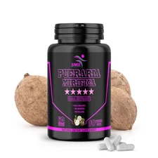 White Pueraria Mirifica 100% Extract 90 Capsule Pills Breast Health Supplement