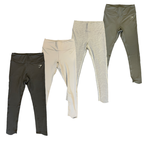 Gymshark Womens Gym Leggings High Waisted 7/8 Speed Running Leggings New eBay