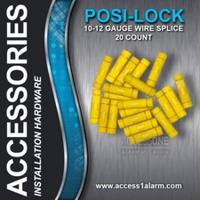 20 Pack YELLOW Posi-LOCK EX-385Y 10-12ga wire SPLICE connector FREE Shipping 