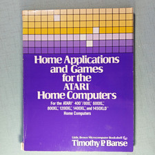 Home Applications and Games for the Atari Hom...