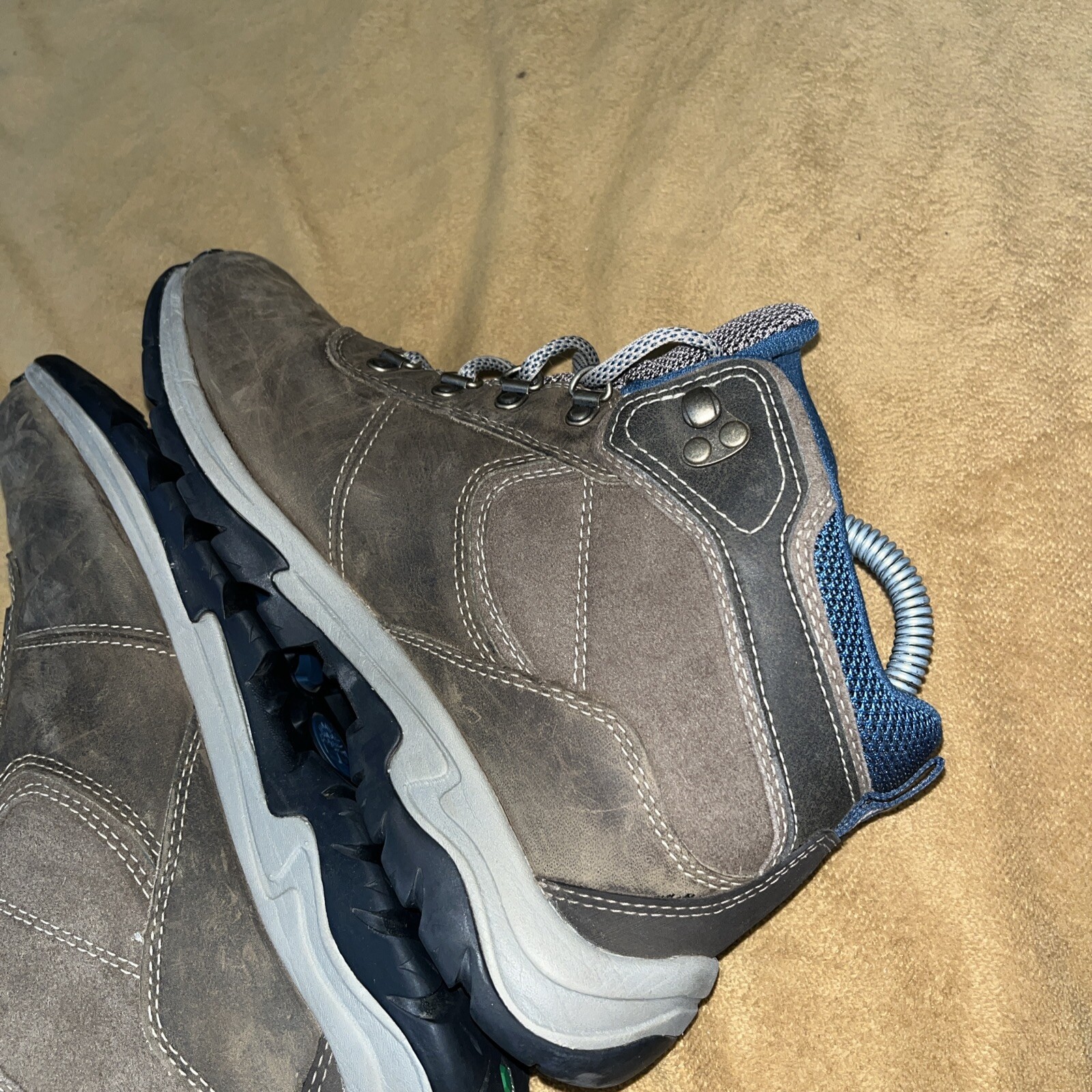 Timberland Mt Maddsen Mid Waterproof Grey Leather Hiking Boots