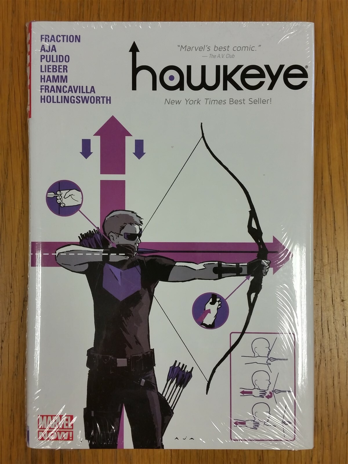 HAWKEYE VOL 1 MARVEL NOW! FRACTION AJA PULIDO LIEBER (HARDBACK) 9780785184874