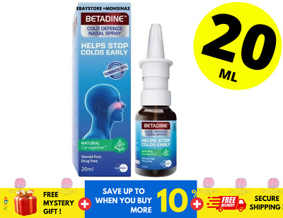 BETADINE Cold Defence Nasal Spray for Adult  Spray 20ml