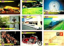 1992 GUINNESS BOOK OF WORLD RECORDS COMPLETE BASIC TRADING CARD SET