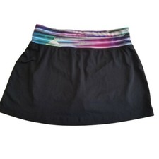 Fila Skort Athletic Wear Golf/Tennis Attached Shorts Live-In Motion Black S