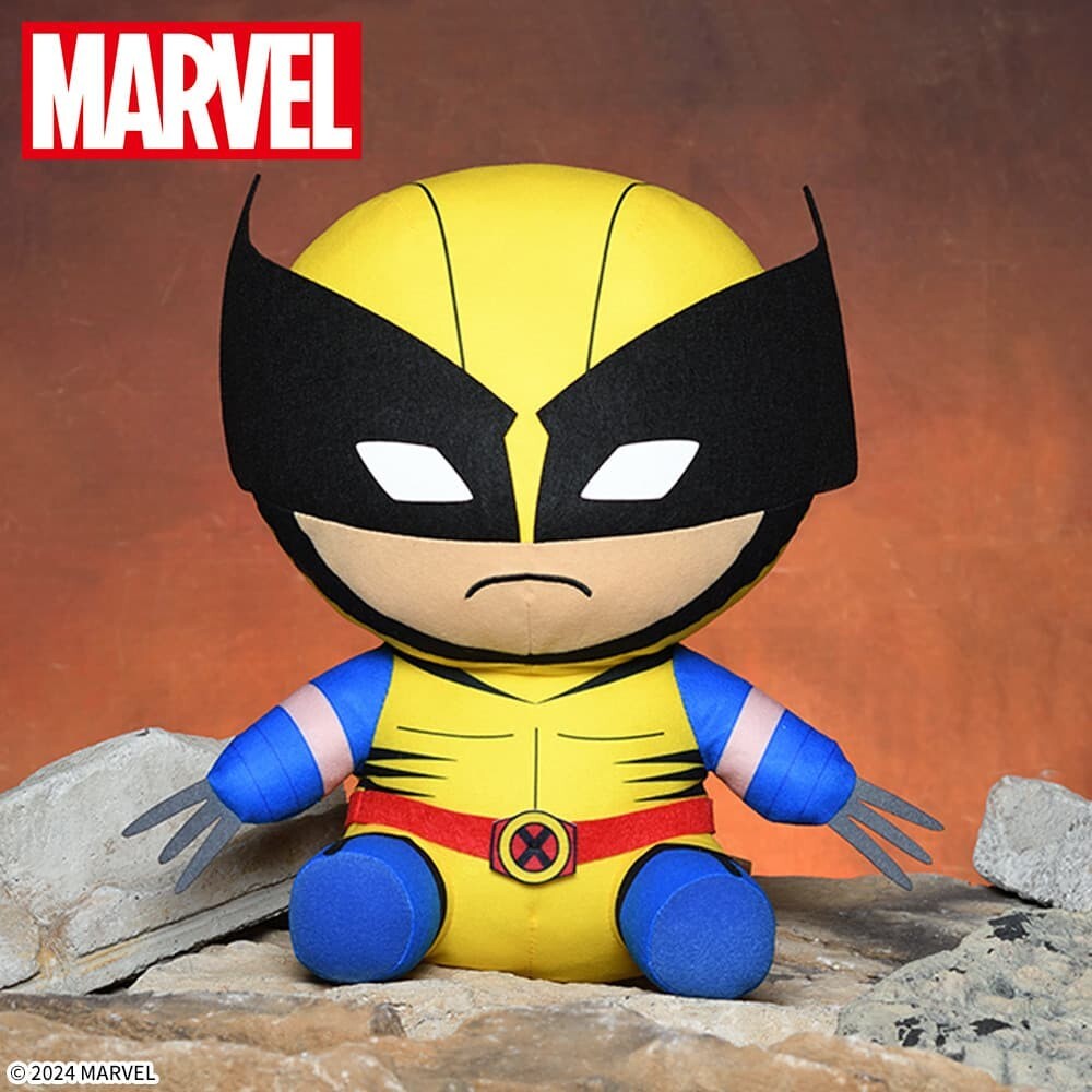 ミュージック Wolverine MARVEL & you mascot Mini Plush Doll Wolverine 12cm SEGA 2024