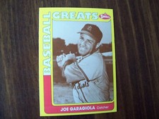 JOE GARAGIOLA ST. LOUIS CARDINALS  1991 SWELL #31 MLB BASEBALL