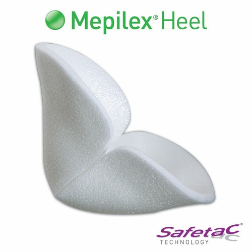 *5-Kleider* Molnlycke Mepilex Ferse weicher Silikonschaum 5" x 8" Verband 288100 - Bild 3 von 3
