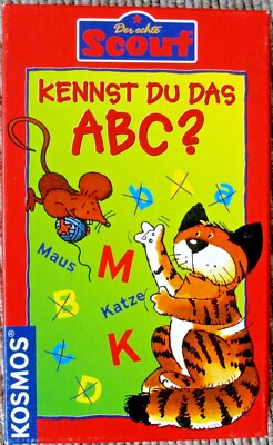 Der echte Scout: Kennst du das ABC?, Lernspiel von Kosmos