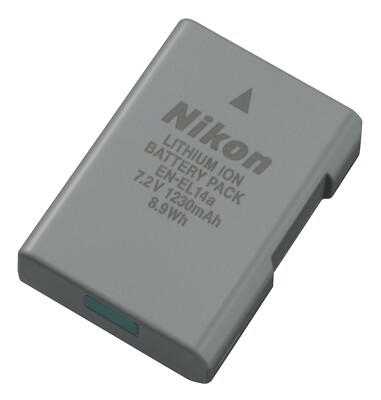 Nikon EN-EL14A Akku für D3100,D3200,D3300,D3400,D3500,D5100,D5300,D5500,D5600