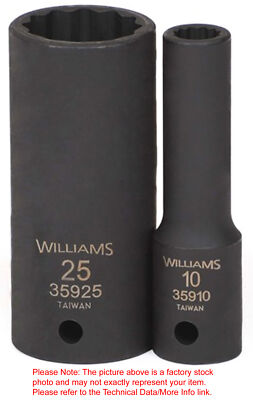 28mm 12Pt Deep Impact Supertorque Socket 1/2