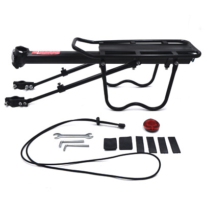 Porte-bagages Bicyclette Vélo Étanche Siège Arrière Sac Rangement Panier Double Item 10672544