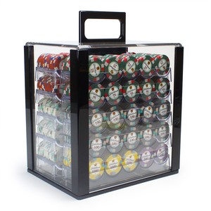 Acrylic 1000 poker chip cases