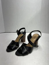 Crown Vintage Pumps Womens 8.5 Black