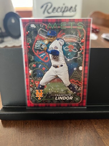 2024 Topps Holiday Parallels - argent, bleu, arbre, plaid rouge - au choix !!!!!! - Photo 7/67