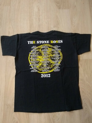 THE STONE ROSES 2012 Tシャツ The Stone Roses 2012 Reunion Tour Vintage Official Merchandise